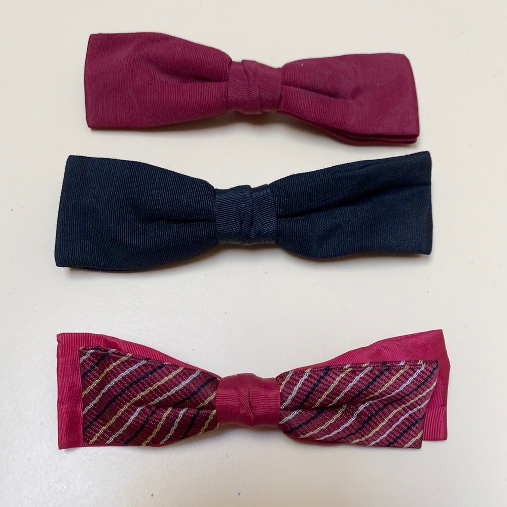 Bundle of 3 VTG Royal Rust Resistant bow ties